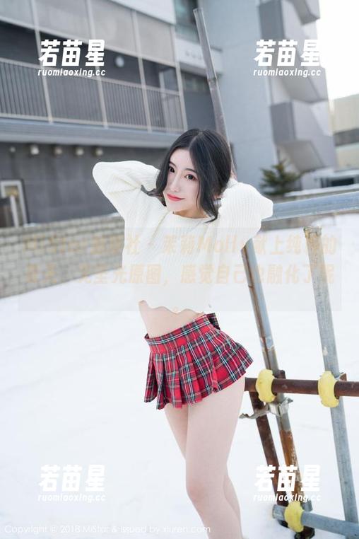MiStar魅妍社-茉莉Molly MiStar魅妍社 - 茉莉Molly献上纯粹的夏天,无圣光原图,感觉自己也融化了呢。