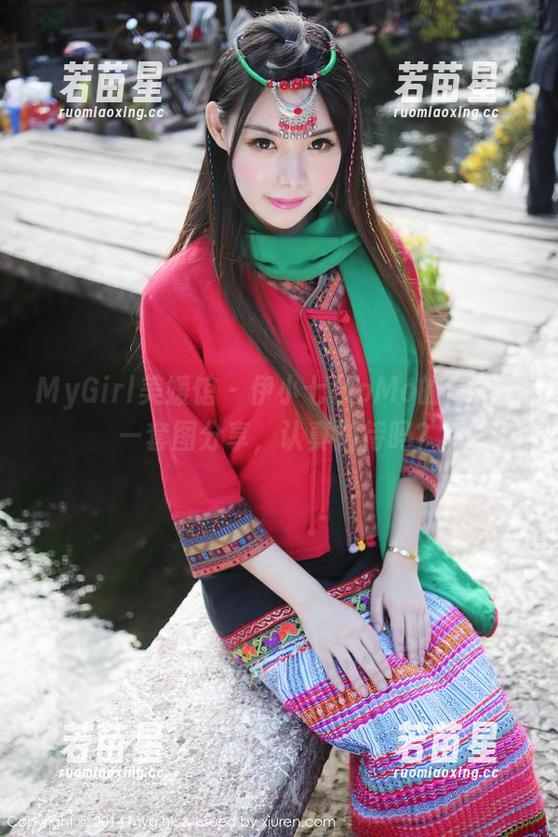 MyGirl美媛馆-伊小七MoMo MyGirl美媛馆 - 伊小七MoMo的白裙——套图分享,认真对待吗?