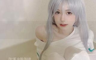 黑内衣图包来了，倦倦喵又游走在性感边缘。