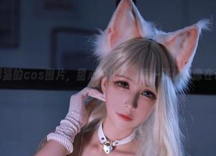 黑白御猫的cos图片，甜心的化身，每一张都好像在说话？